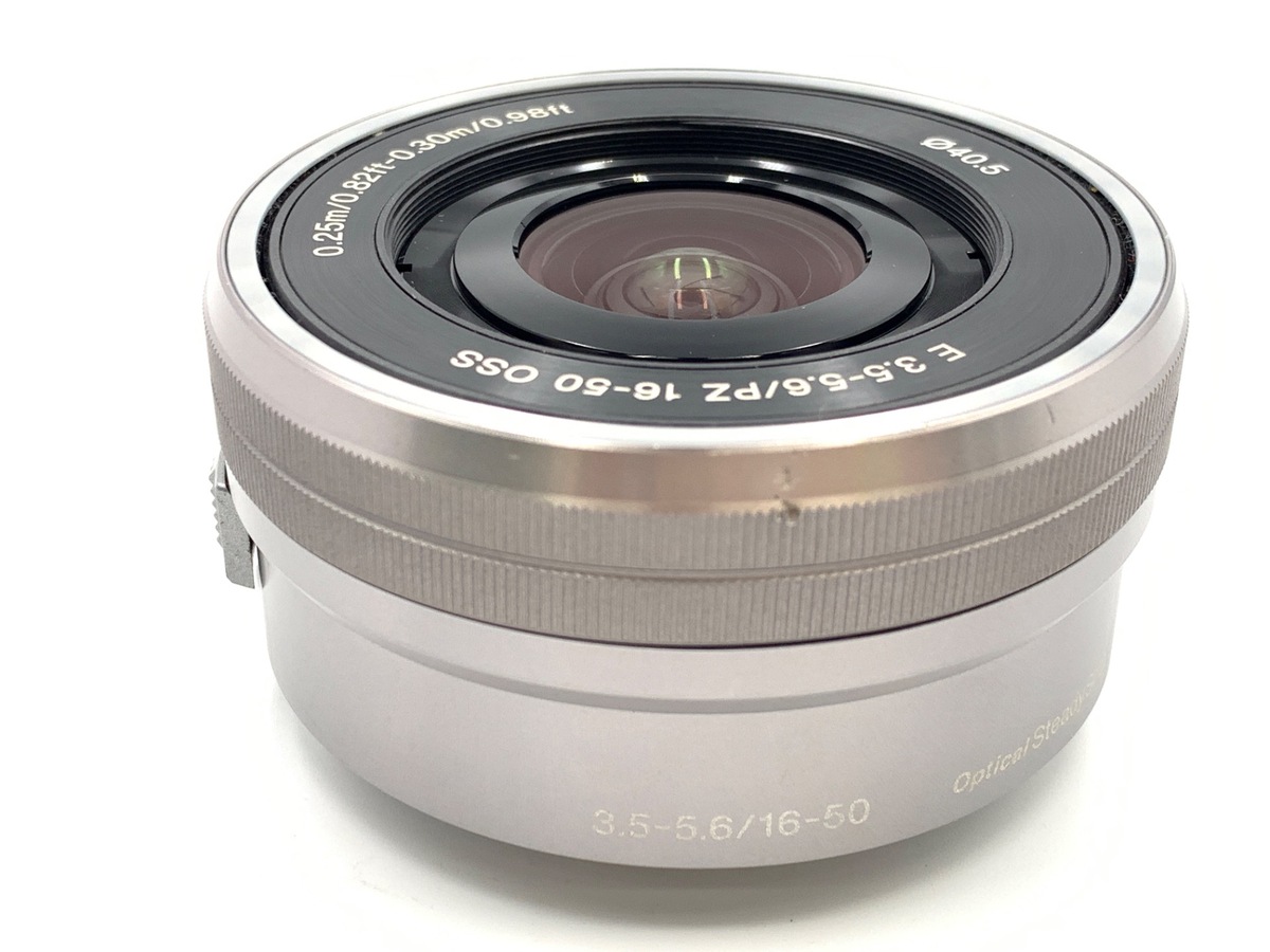 美品SONY E PZ 16-50 OSS SELP1650 シルバー 中古(B)] ソニー E PZ 16-50mm F3.5-5.6 OSS SELP1650 標準ズーム