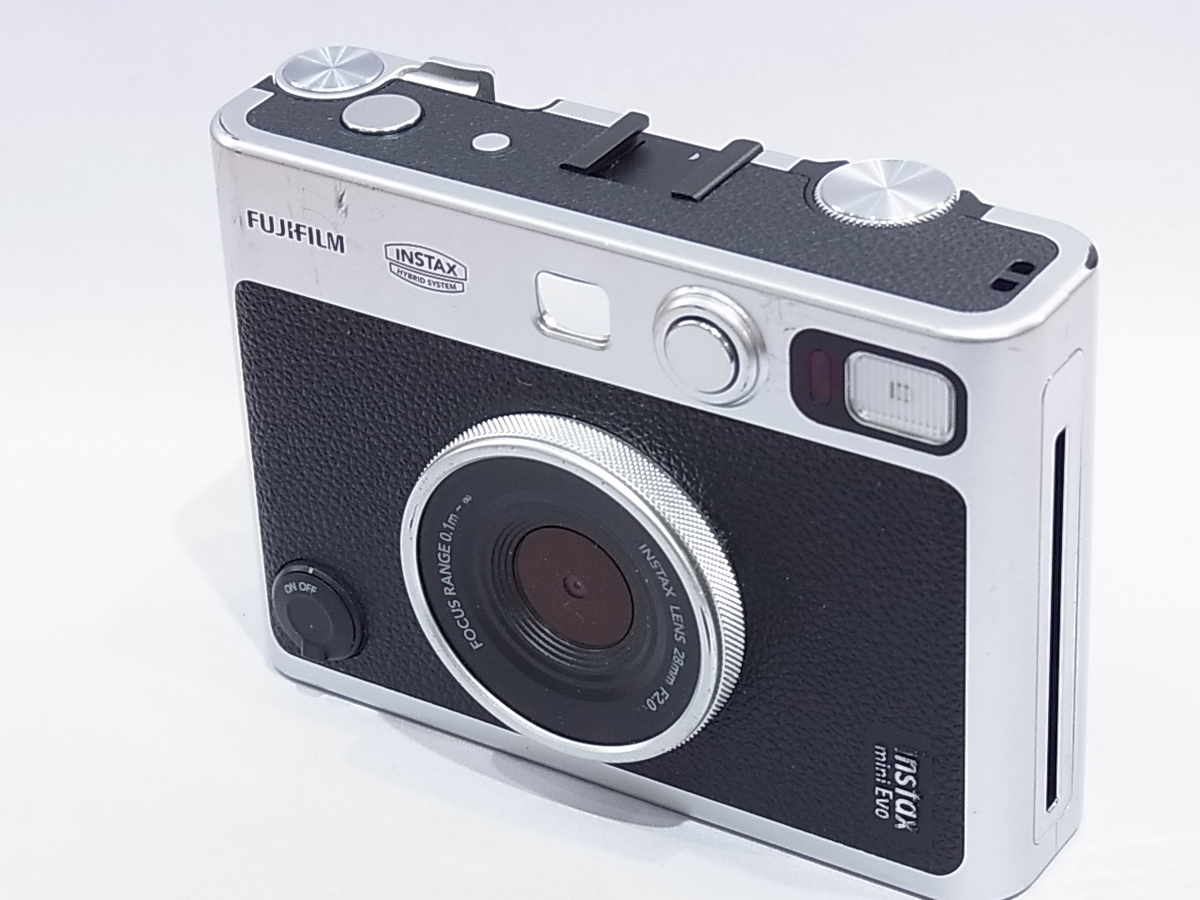 中古】フジフイルム インスタントカメラ instax mini Evo 「チェキ
