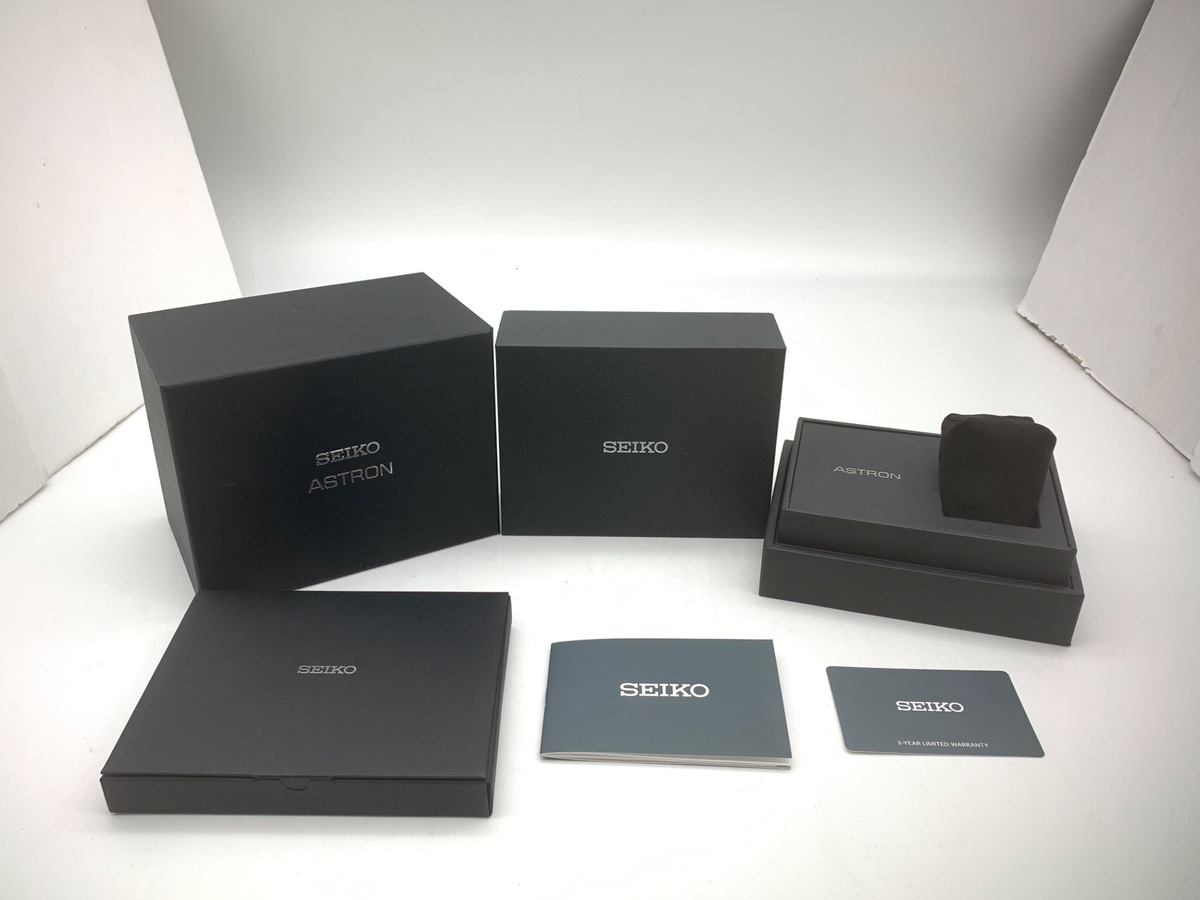 セイコー アストロン ネクスター シルバー SBXC159/5X83-0AE0 チタン