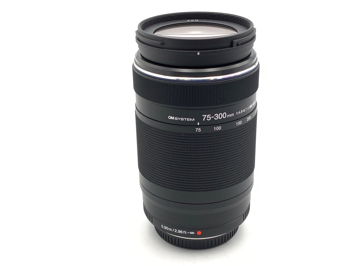 中古：B(並品)】OM SYSTEM M.ZUIKO DIGITAL ED 75-300mm F4.8-6.7 II