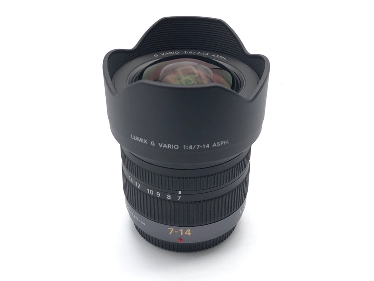 中古】パナソニック LUMIX G VARIO 7-14mm/F4.0 ASPH. [H-F007014 