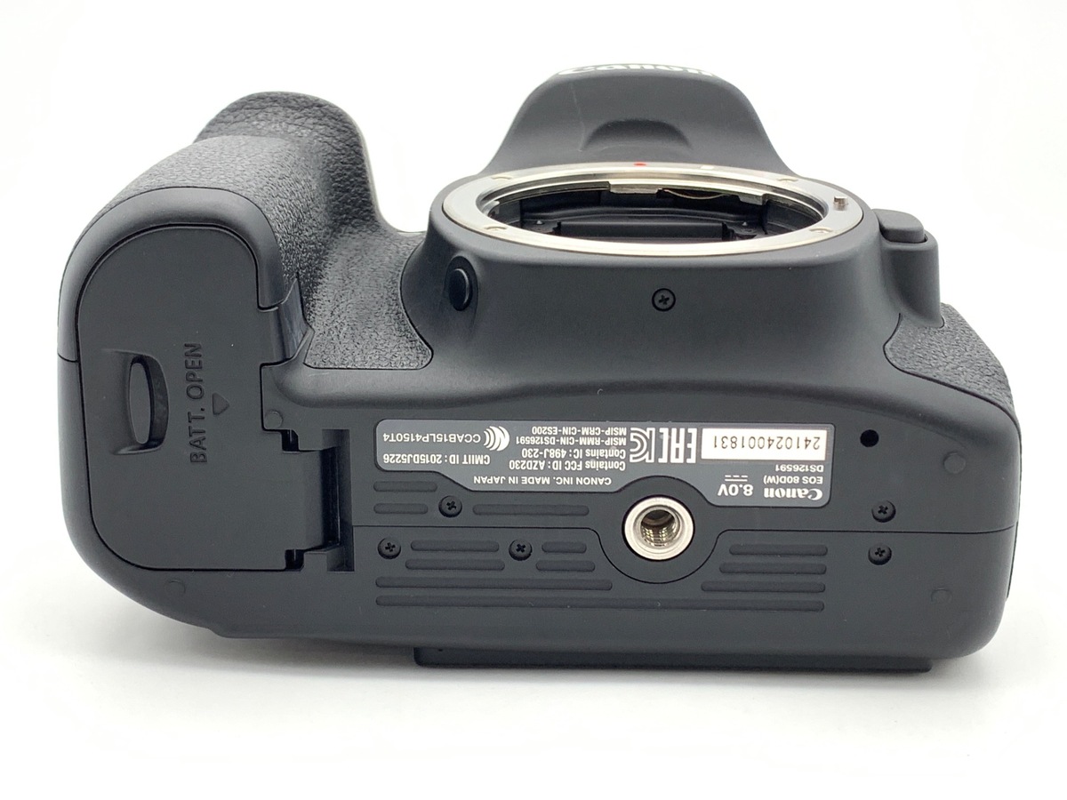 中古】キヤノン EOS 80D ボディ｜｜カメラのキタムラネットショップ