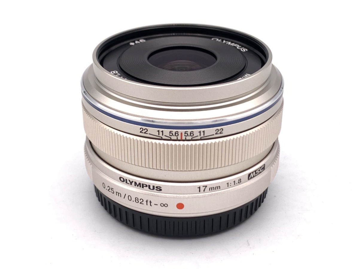 中古：A(美品)】オリンパス M.ZUIKO DIGITAL 17mm F1.8 シルバー 