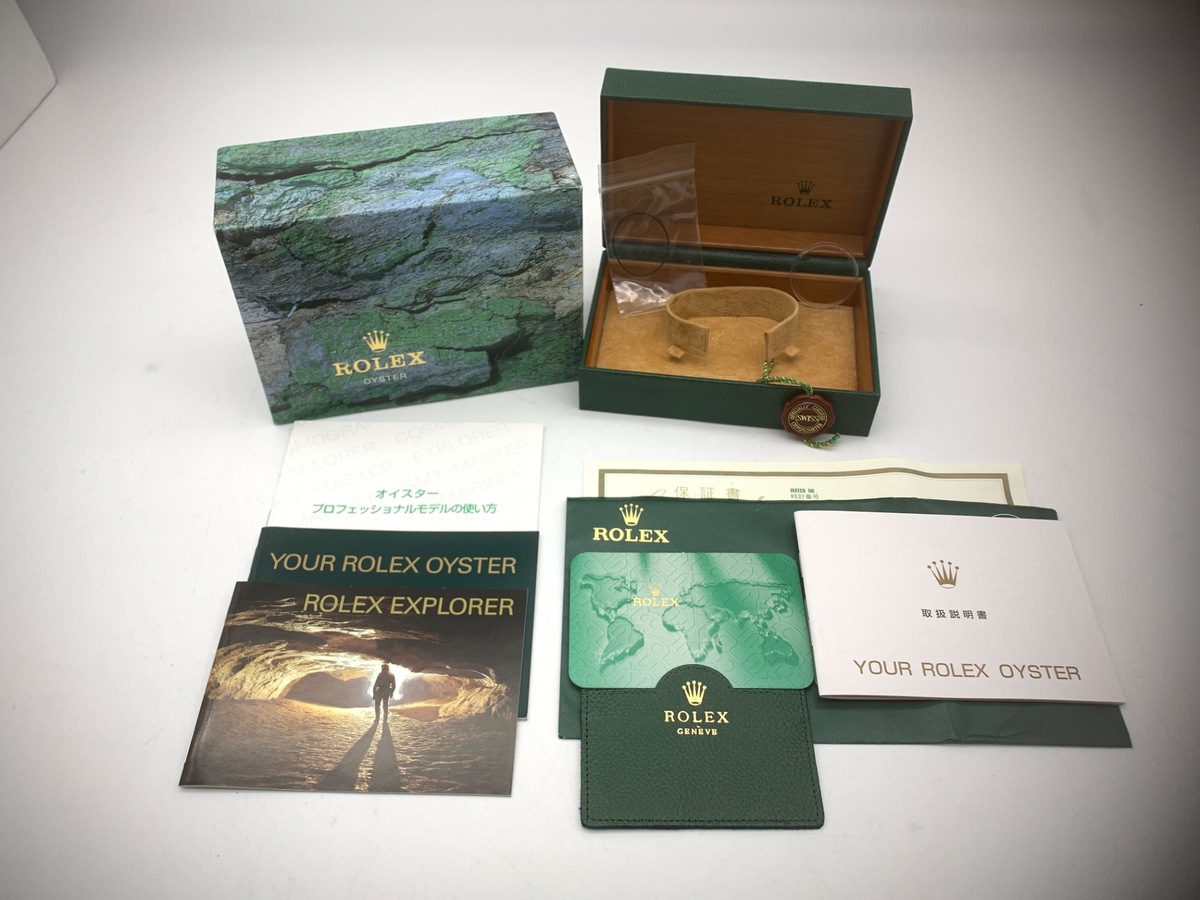 ロレックス(ROLEX) エクスプローラーI ブラック 114270 ステンレススティール