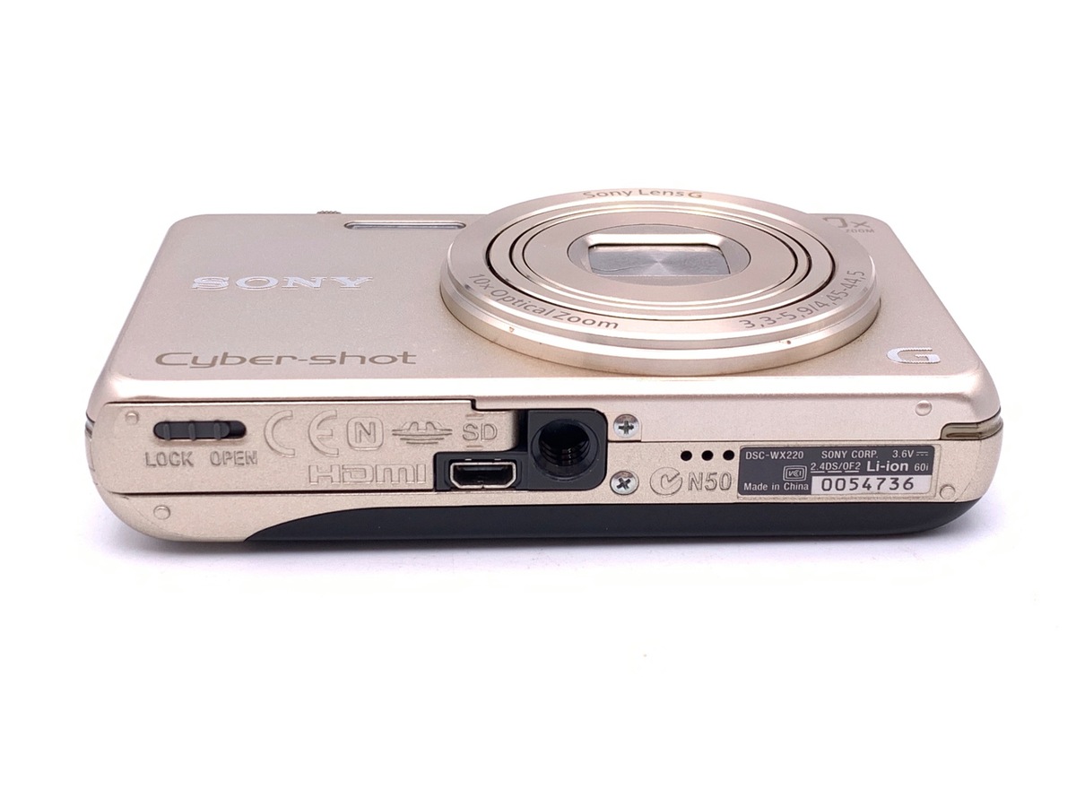 ソニー Cyber-shot DSC-WX220 N ゴールド