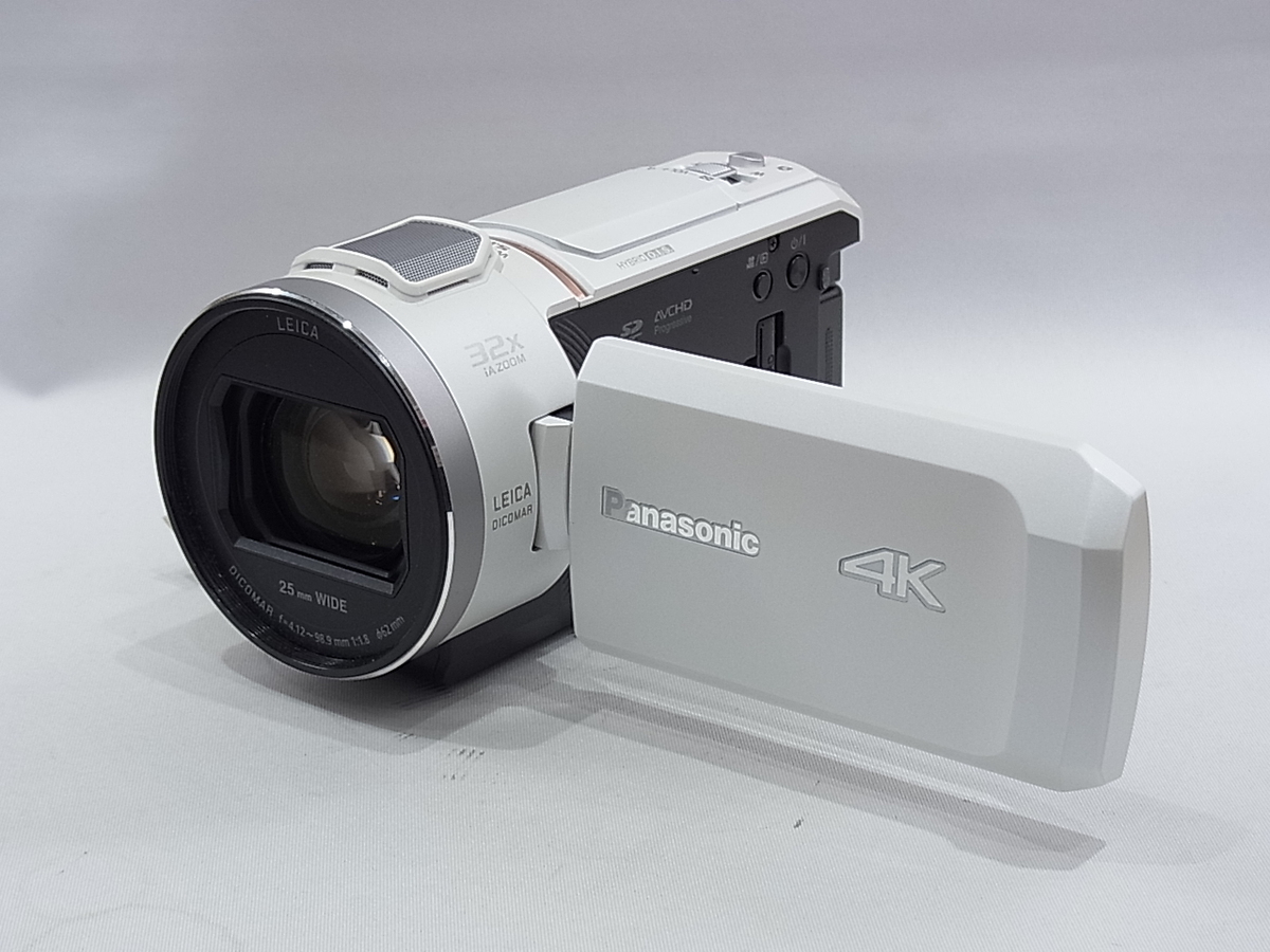 中古】パナソニック（Panasonic）HC-VZX1M-W ホワイト｜｜カメラの