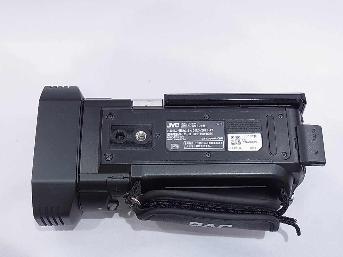 Victor JVC GS-TD1-B ビデオカメラ ほぼ新品 6330 中古】ビクター Everio GS-TD1 ブラック｜｜カメラのキタムラネット