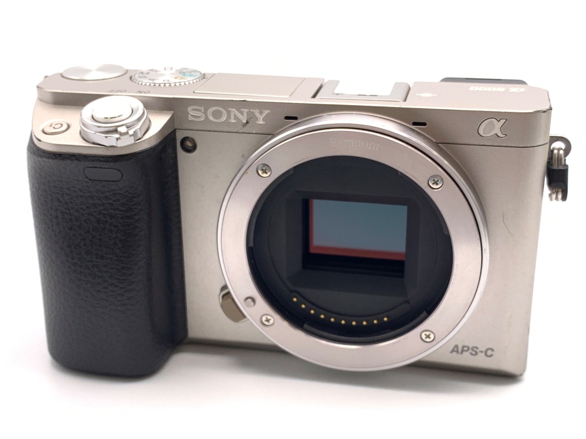 中古：B(並品)】ソニー α6000 ボディ シルバー [ILCE-6000 S