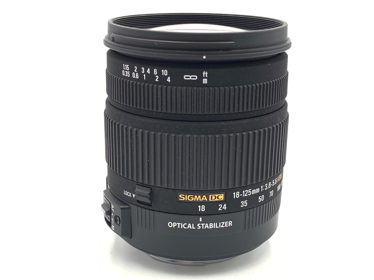 18-125/3.8-5.6 キヤノン DC OS HSM