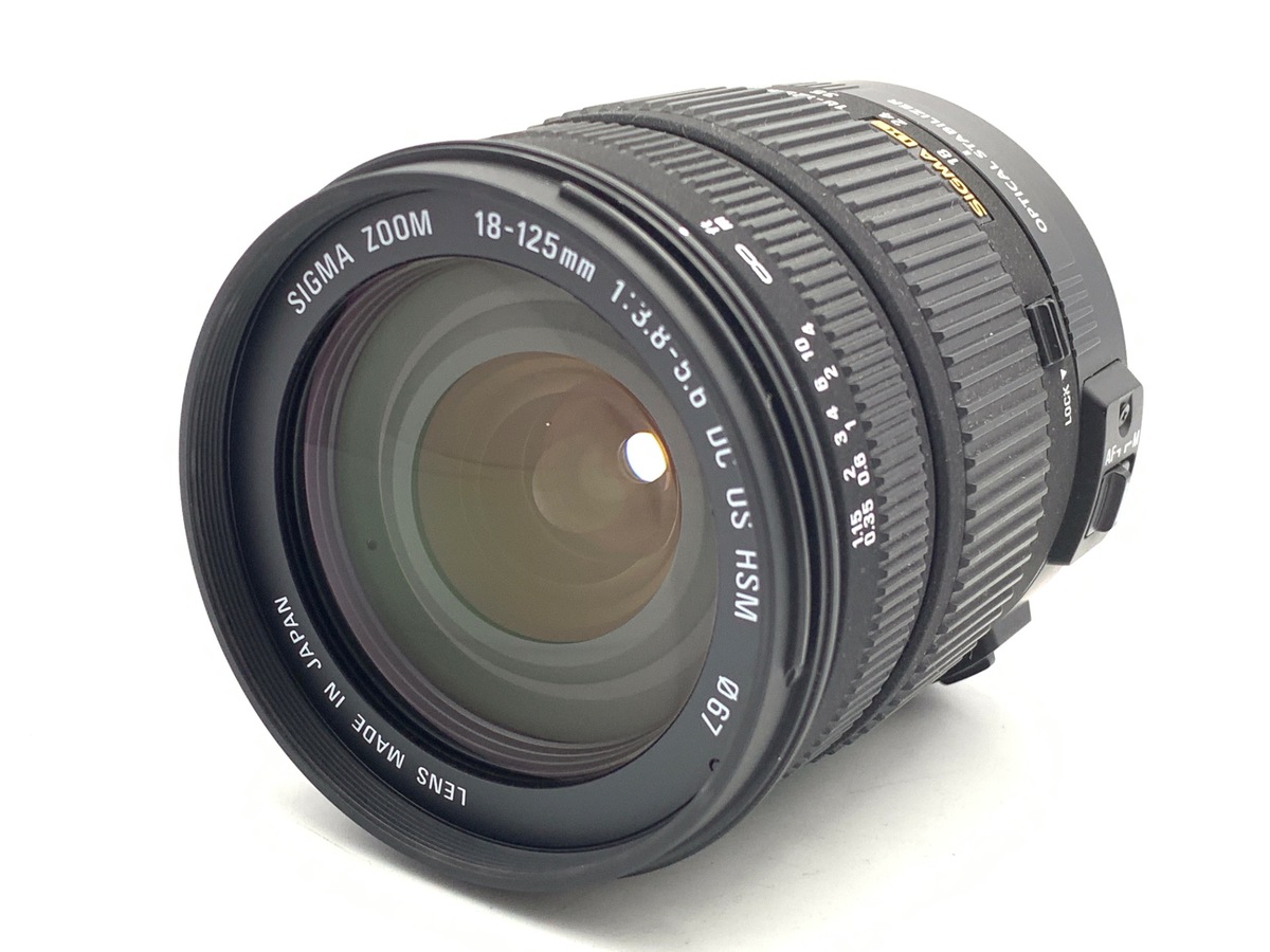 18-125/3.8-5.6 キヤノン DC OS HSM