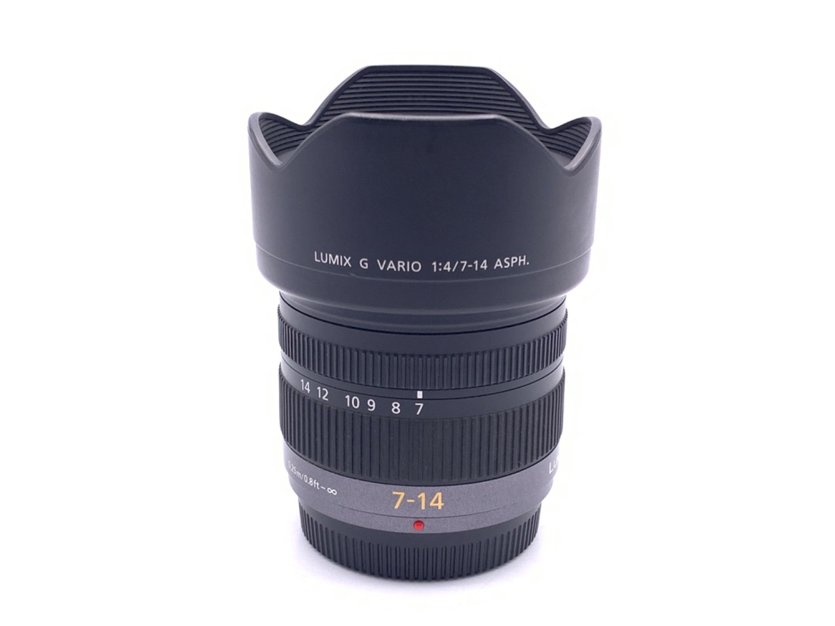 中古】パナソニック LUMIX G VARIO 7-14mm/F4.0 ASPH. [H-F007014