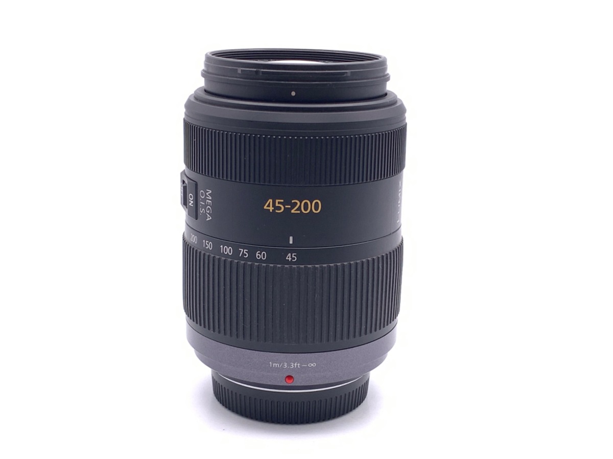 中古】LUMIX G VARIO 45-200/4.0-5.6 MEGA O.I.S. (H-FS045200) 在庫