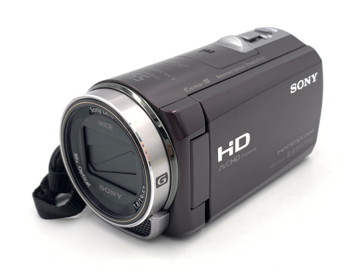 中古：AB(良品)】ソニー HDR-CX430V ボルドーブラウン | 2445300070694