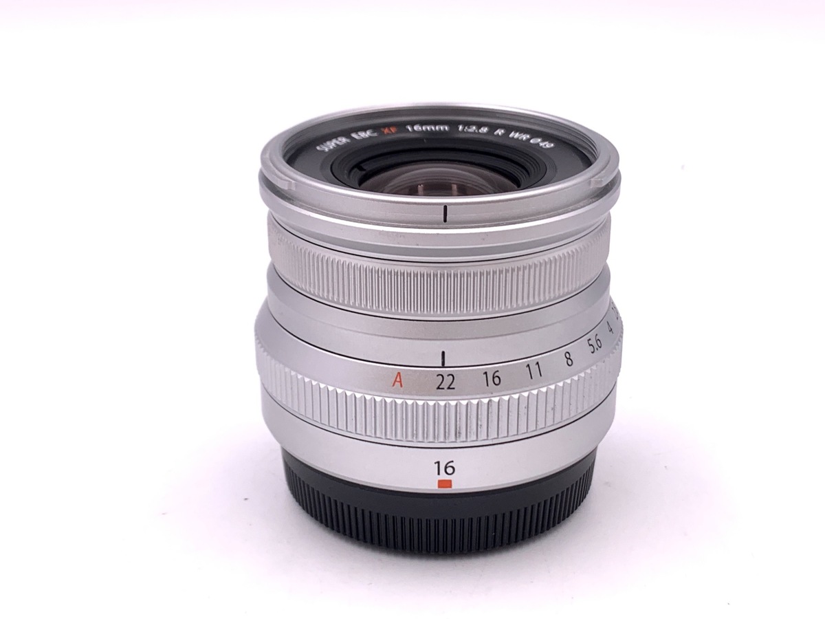 中古XF16mm F2.8 R WR シルバー fujifilm fujinon 中古：A(美品)】フジフイルム XF16mm F2.8 R WR シルバー | 2445300071356