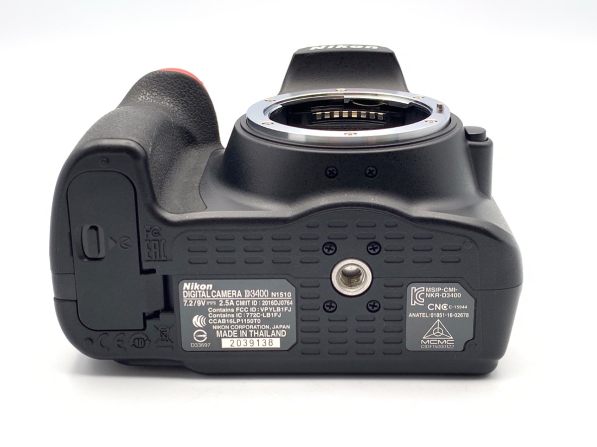 Nikon D3400 ボディ Amazon.com : Nikon D3400 Body Only Black : Electronics