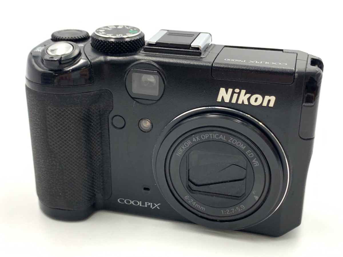 【美品】Nikon ニコン COOLPIX P6000 デジタルカメラ 中古：B(並品)】ニコン COOLPIX P6000 ブラック | 2445310060746