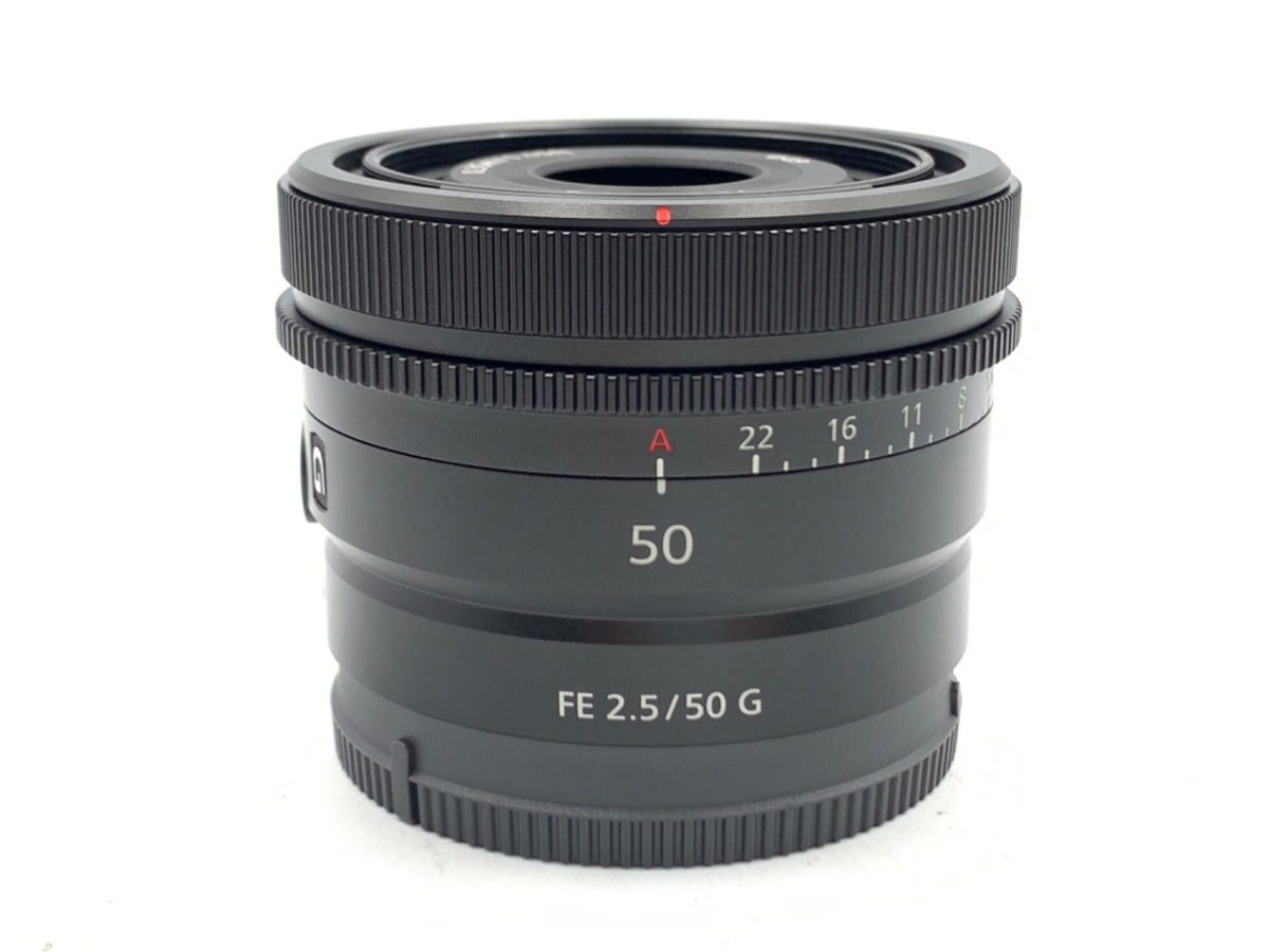 SONY FE 50mm F2.5 G レンズ sel50f25g FE 50mm F2.5 G