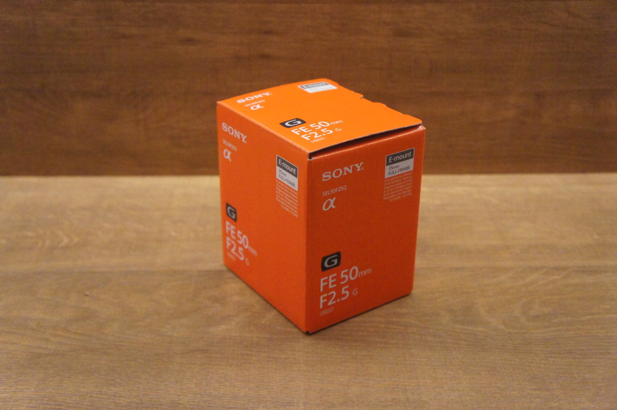 FE 50mm F2.5 G SEL50F25G 中古価格比較 - 価格.com