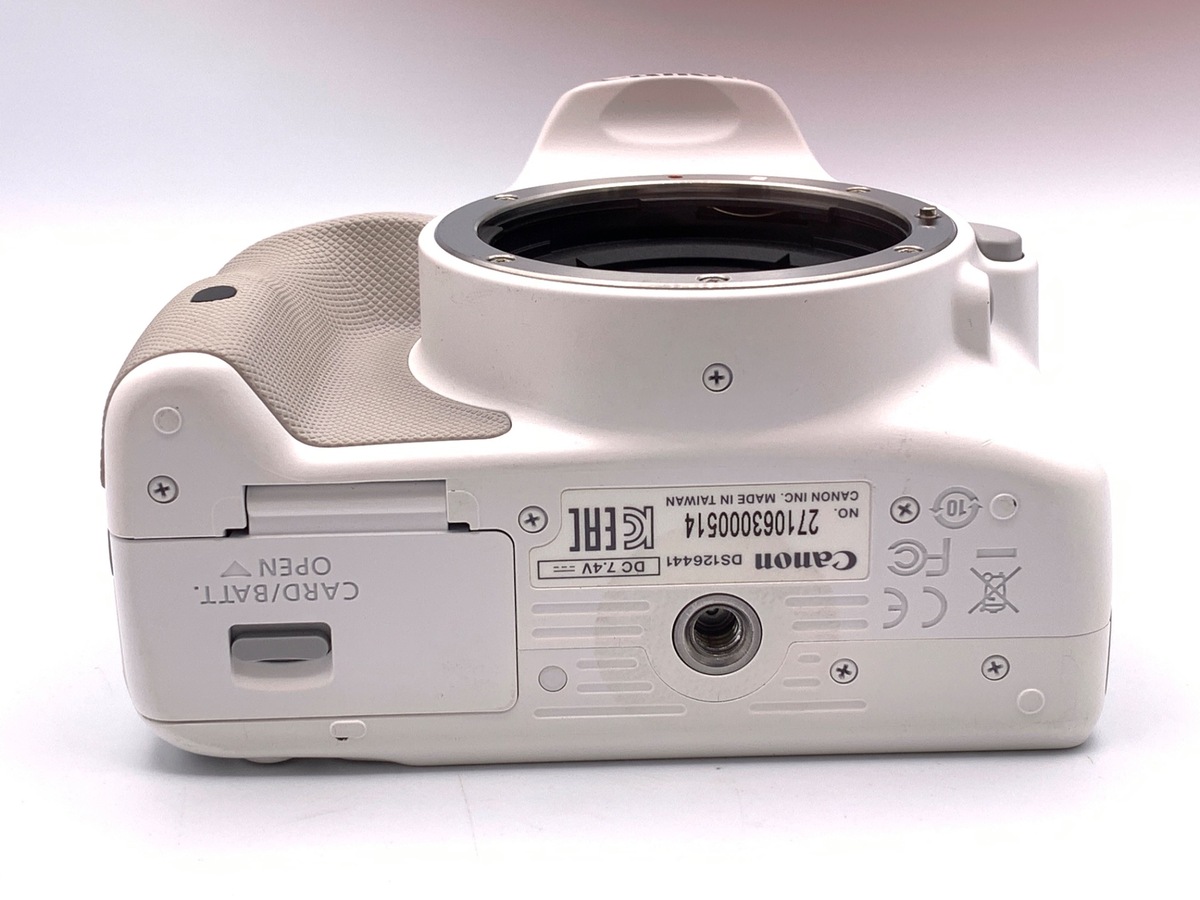 Canon EOS KISS X7 Wレンズキット 2 WHITE 【公式通販】