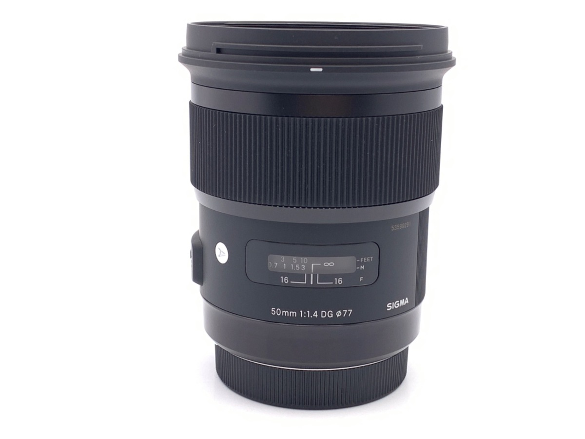 SIGMA 50mm f/1.4 DG HSM 単焦点レンズ　キヤノン用 50mm F1.4 DG HSM [キヤノン用] 中古価格比較 - 価格.com