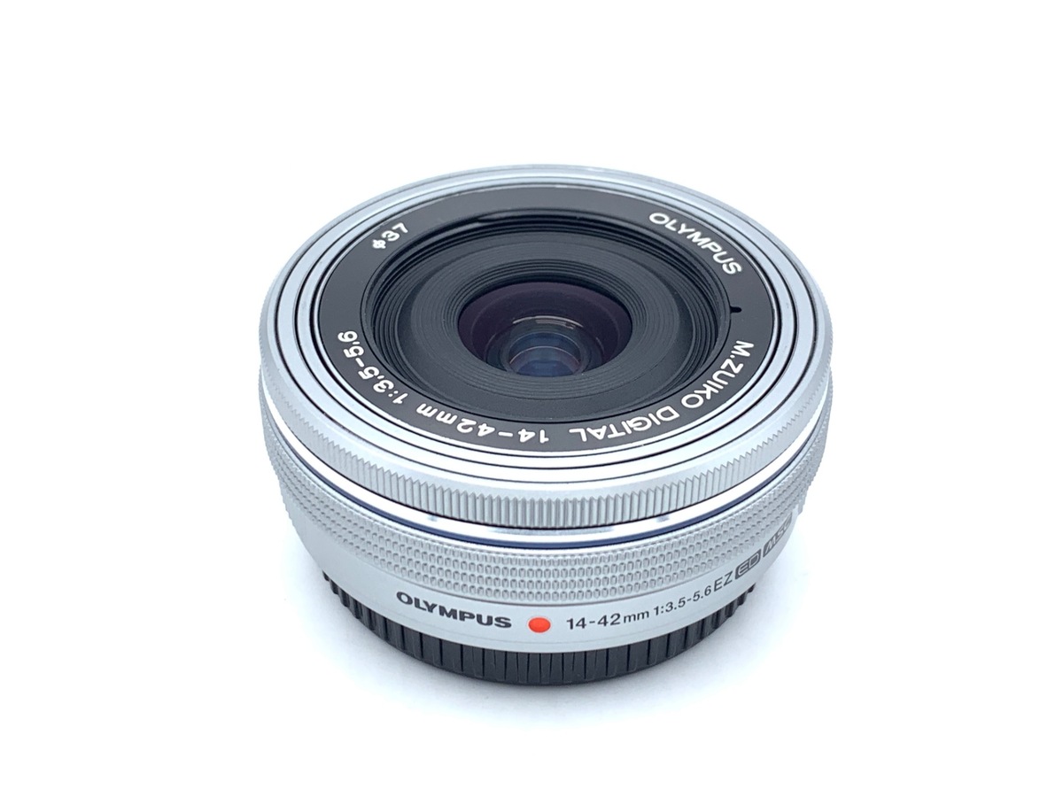中古：A(美品)】OM SYSTEM M.ZUIKO ED 14-42mm F3.5-5.6 EZ シルバー