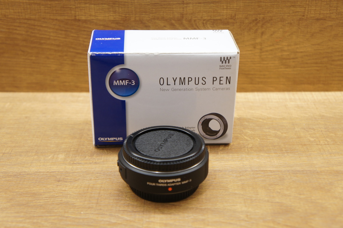 中古：AB(良品)】オリンパス フォーサーズアダプター MMF-3