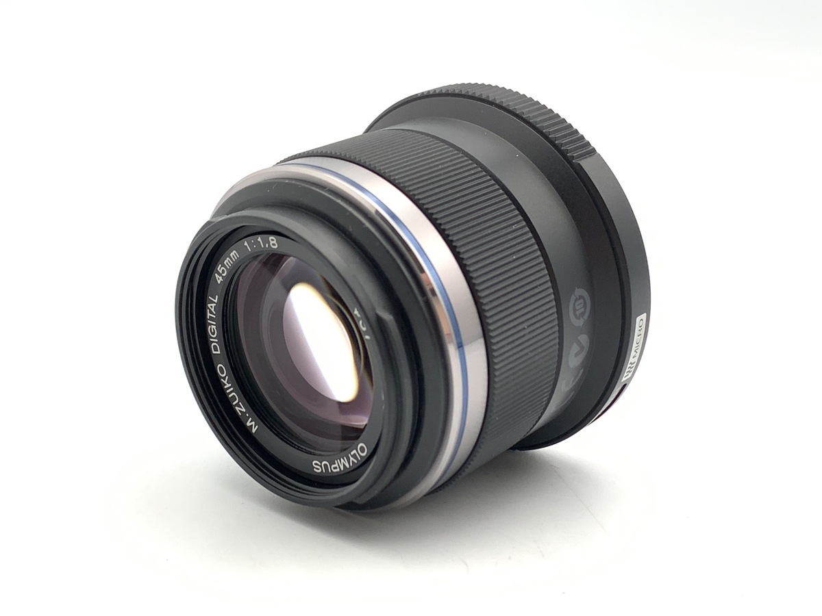中古：B(並品)】オリンパス M.ZUIKO DIGITAL 45mm F1.8 ブラック