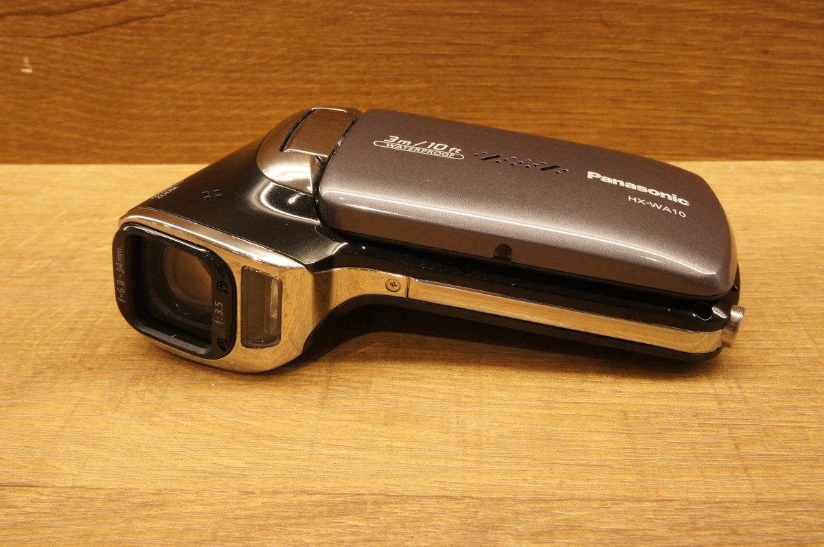 中古：B(並品)】パナソニック デジタルムービーカメラ HX-WA10 サン