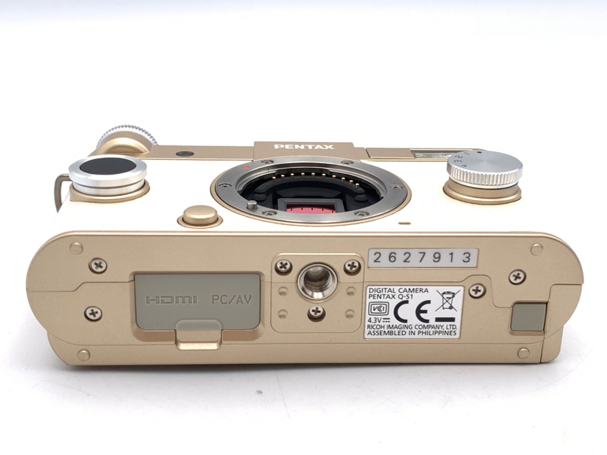 中古：AB(良品)】ペンタックス Q-S1 ボディキット シャンパンゴールド