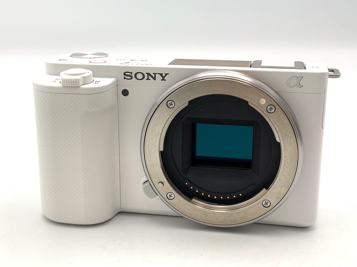 ミラーレス一眼カメラ　ZV-E10（ボディ）白　未使用品をお売りします VLOGCAM ZV-E10 ミラーレス一眼カメラ ホワイト ZV-E10X WQ [ズーム