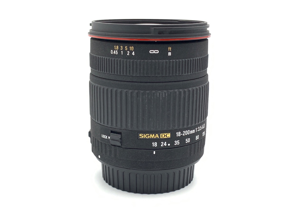 中古：B(並品)】シグマ 18-200mm F3.5-6.3 DC キヤノン用 | 2447560075495