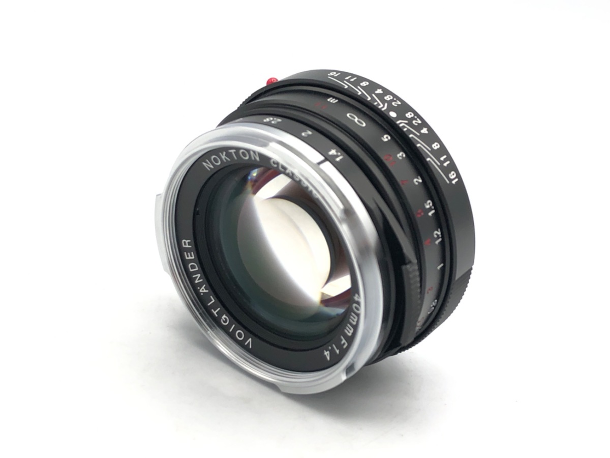 中古：A(美品)】コシナ フォクトレンダー NOKTON Classic 40mm F1.4 VM