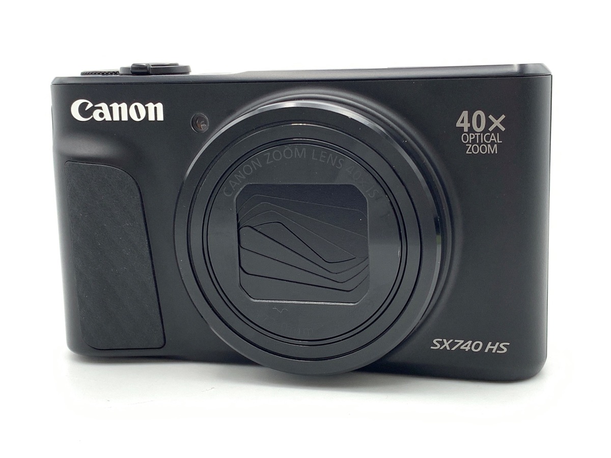 中古：AB(良品)】キヤノン PowerShot SX740 HS ブラック | 2445310131446