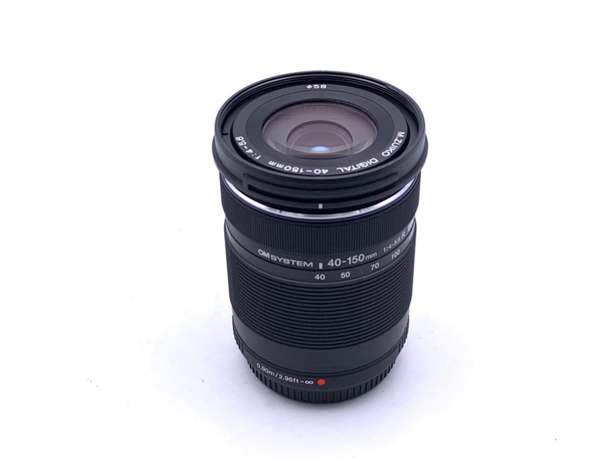 中古】OM SYSTEM M.ZUIKO DIGITAL ED 40-150mm F4.0-5.6 R ブラック