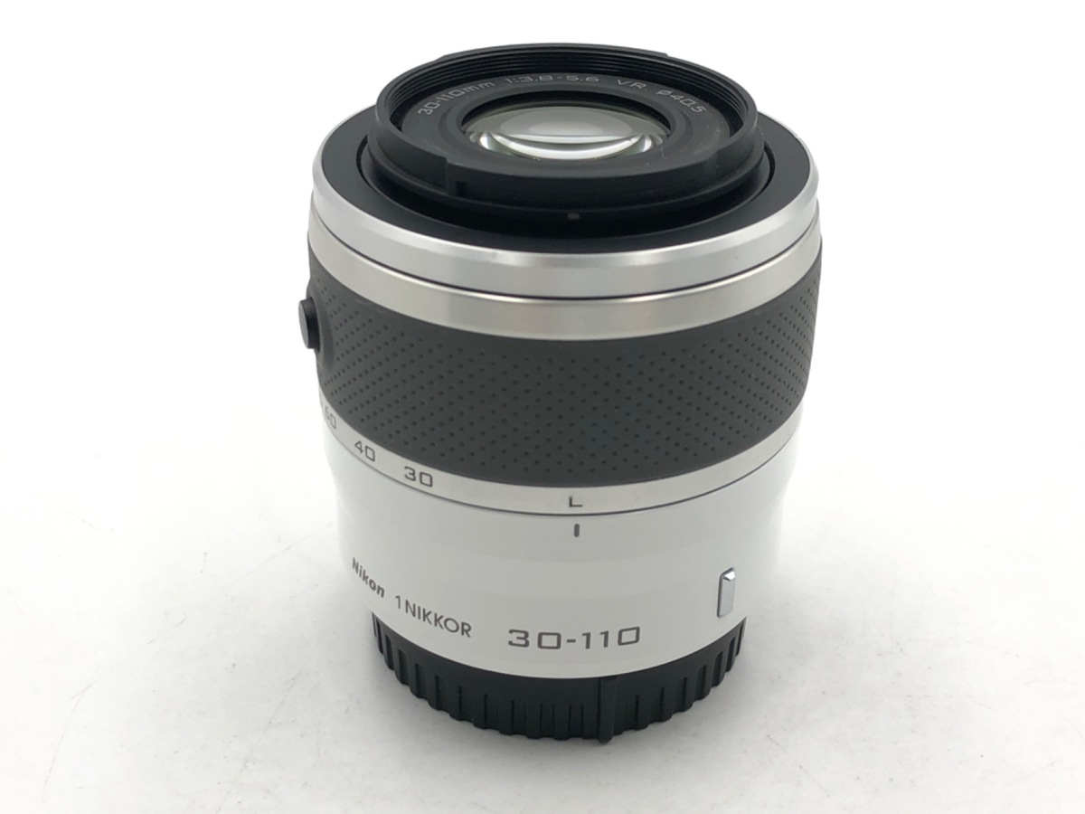 中古：B(並品)】ニコン 1 NIKKOR VR30-110/3.8-5.6 ホワイト