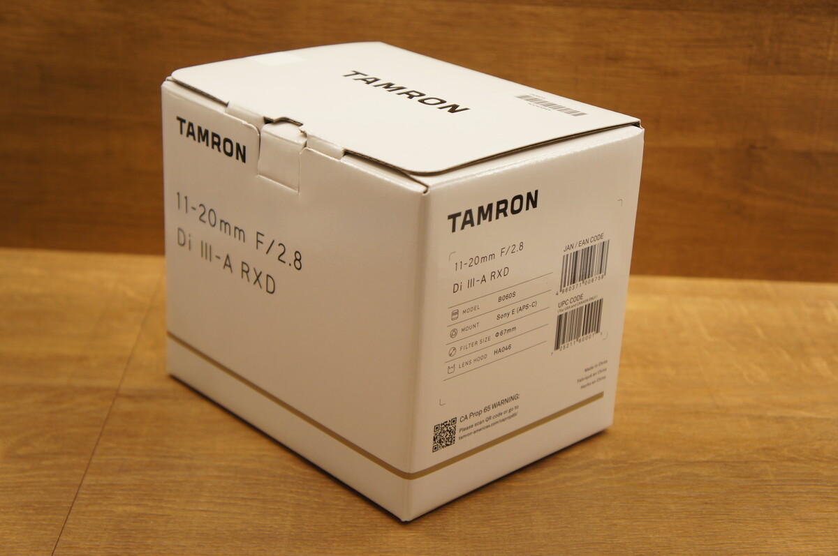 中古】タムロン 11-20mm F2.8 Di III-A RXD ソニーEマウント用 (Model