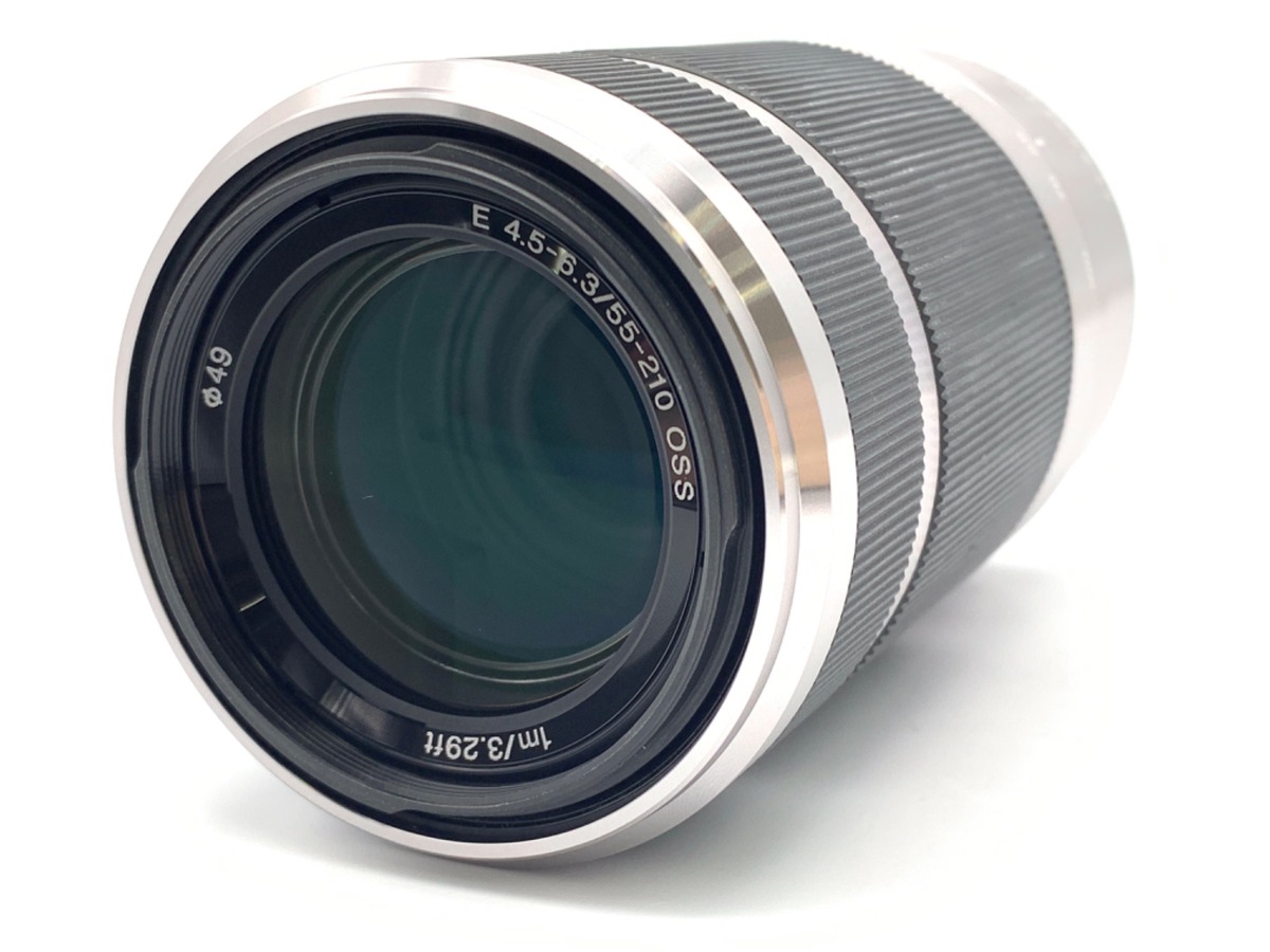 SONY ソニー E 55-210mm 4.5-6.3 OSS シルバー Sony E 55-210mm f/4.5-6.3 OSS Lens - Silver