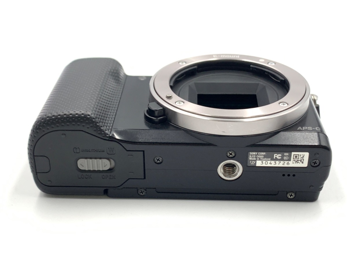 SONY α5000 ILCE-5000Y ブラック SONY α5000 ILCE-5000Y ダブルズームレンズキット [ブラック