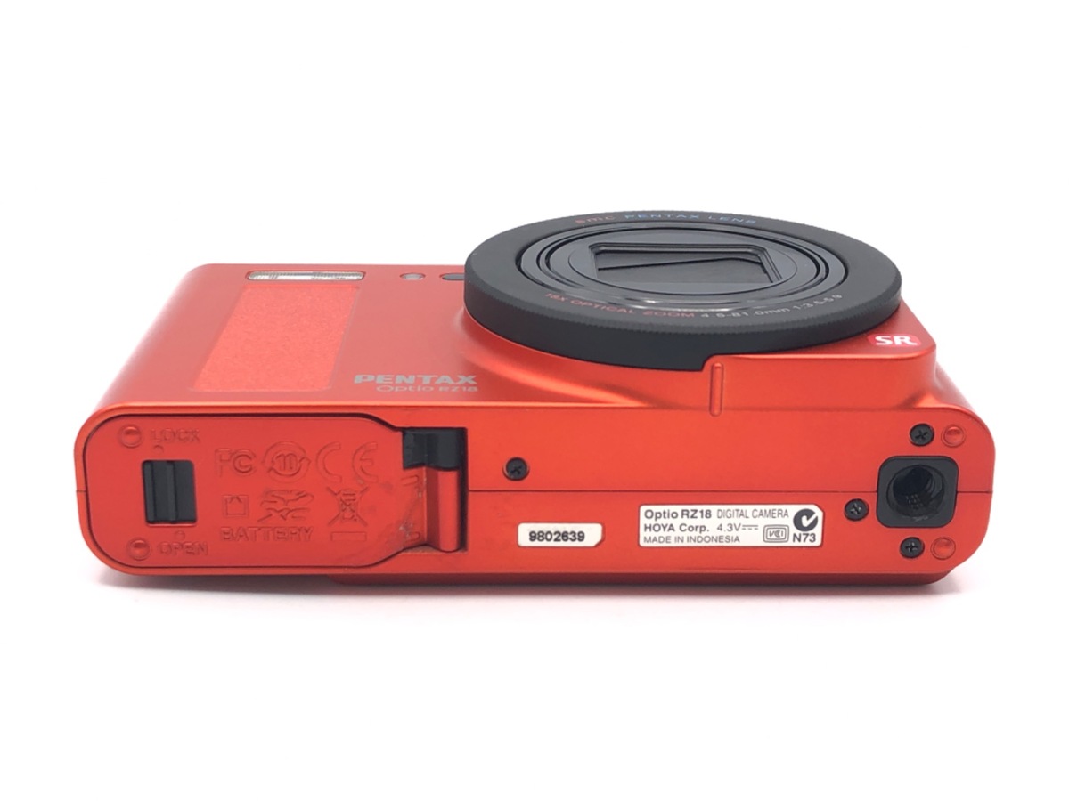 PENTAX Optio RZ18 メタリックオレンジ　18倍ズーム　【美品】 Amazon | PENTAX デジタルカメラ Optio RZ18(メタリックオレンジ