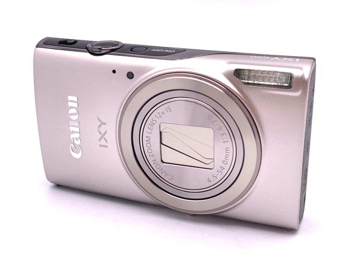 Canon コンパクトデジタルカメラ IXY 650 シルバー 光学12倍ズーム/Wi