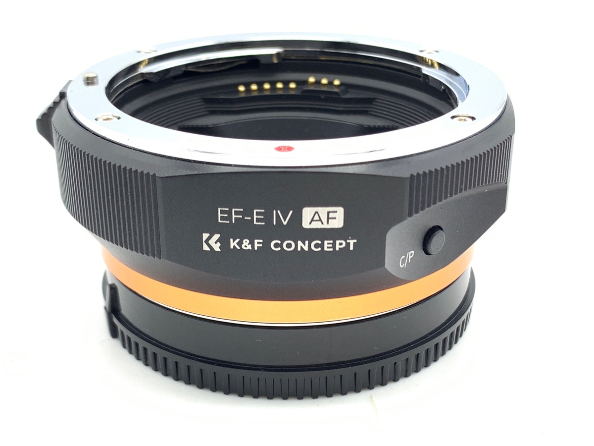 【中古】K&F Concept KF-EFE-AF IV マウントアダプター[レンズ側：キヤノンEF/EF-S ボディ側：ソニーE]