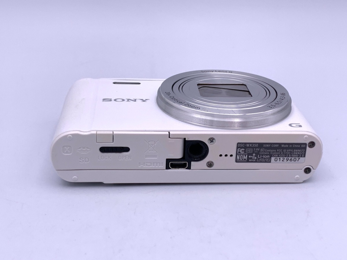DSC-WX350 ホワイト【1820万画素】