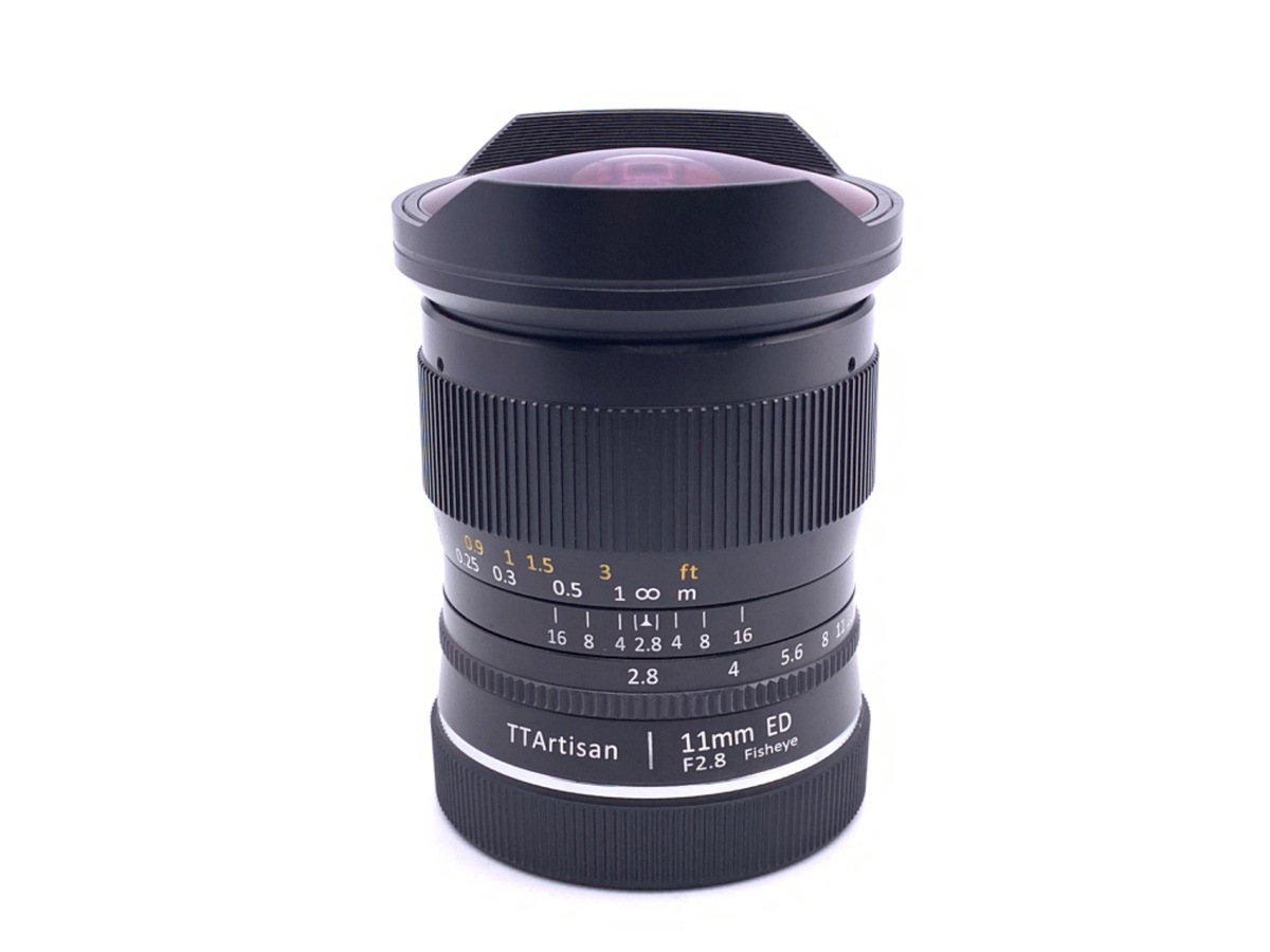 中古】銘匠光学 TTArtisan 11mm f/2.8 Fisheye Lマウント用｜｜カメラ