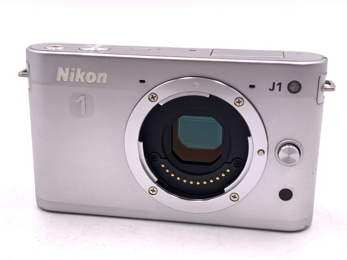 【良品】ニコン Nikon 1 J1 ボディ シルバー 完動品 #376a 中古：B(並品)】ニコン Nikon 1 J1 ボディ シルバー | 2483920024970