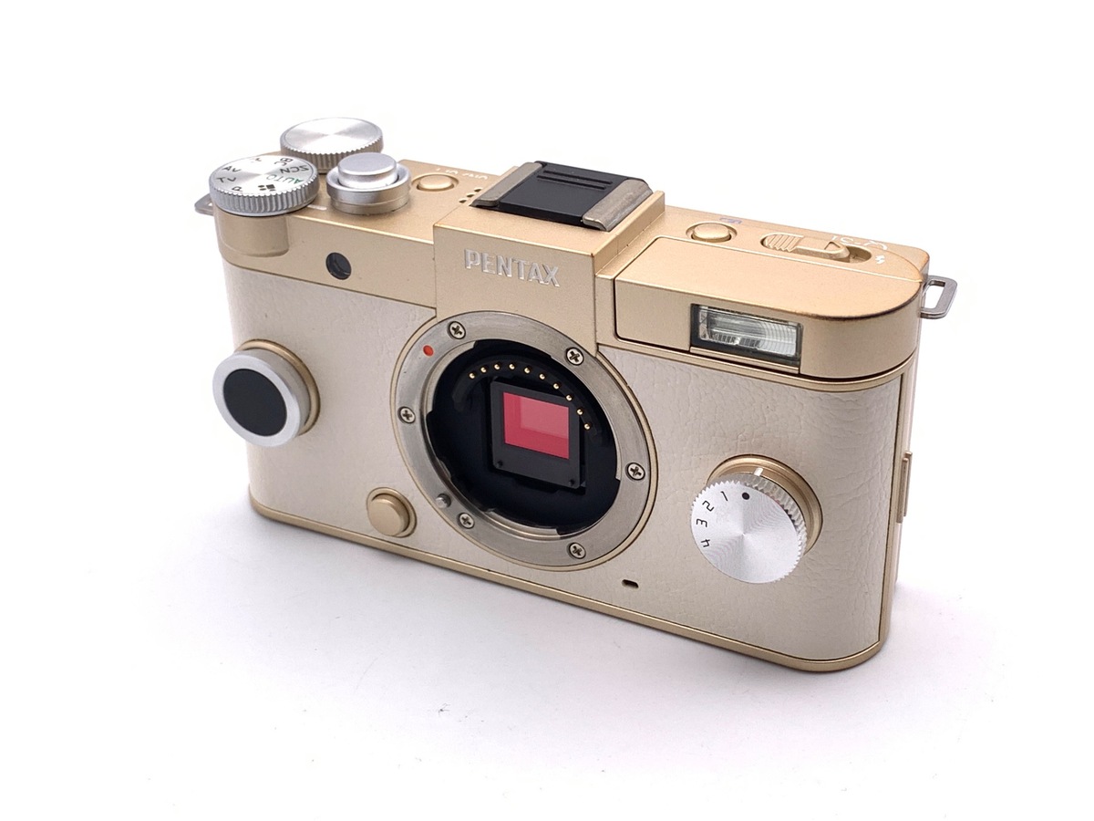 僅か2042ショット ペンタックス Q-S1ボディ シャンパンゴールド×クリーム 中古】ペンタックス Q-S1 ボディキット シャンパンゴールド×クリーム