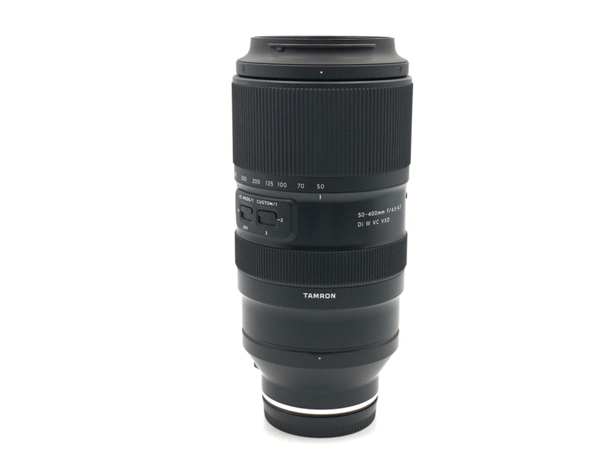 【10/25出品終了】TAMRON 50-400mm Di III VC VXD 50-400mm F/4.5-6.3 Di III VC VXD (Model A067) 中古価格比較 - 価格.com