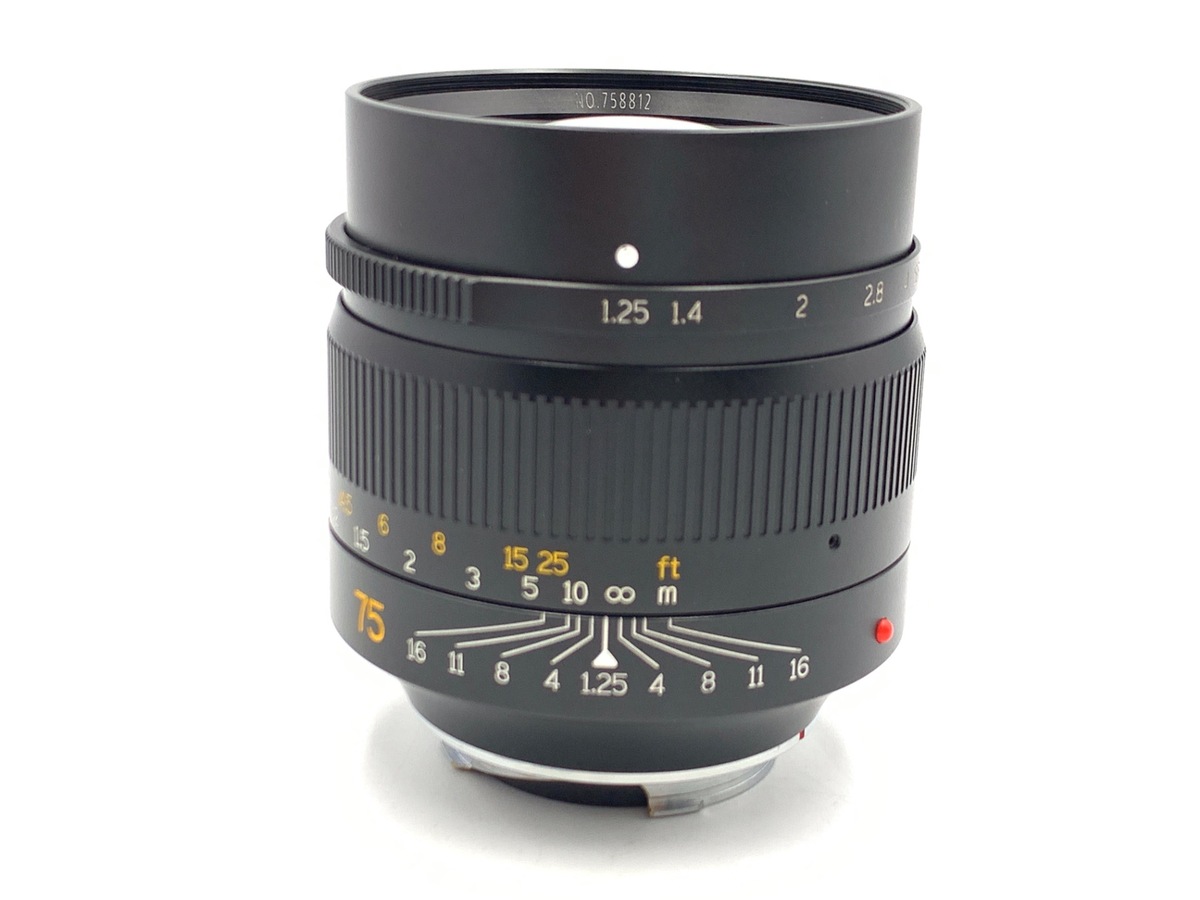 七工匠 7Artisans 75125LMB 75mm F1.25 ブラック ライカM
