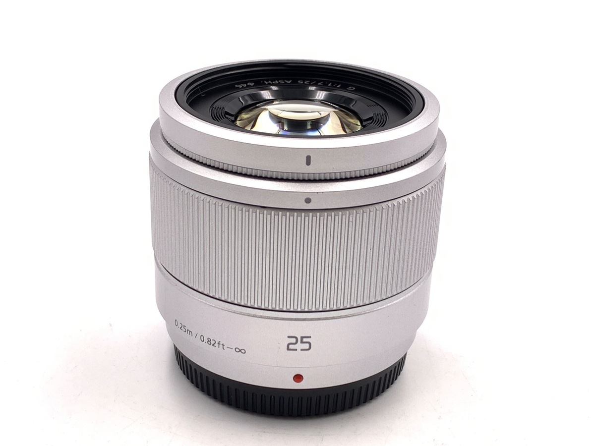 LUMIX G 25mm/F1.7 ASPH. H-H025-S [シルバー] 中古価格比較 - 価格.com