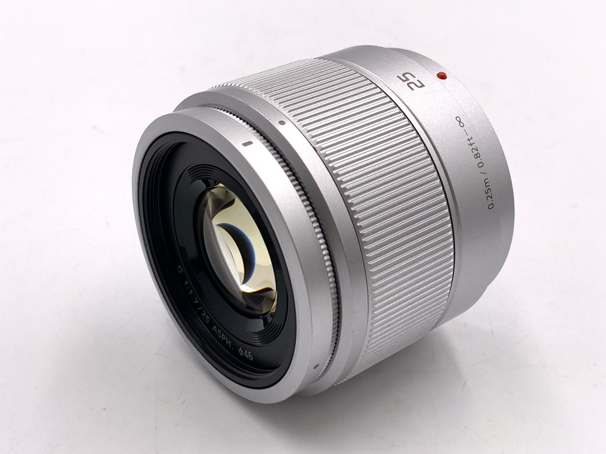 LUMIX G 25/1.7 ASPH. シルバー (H-H025-S)