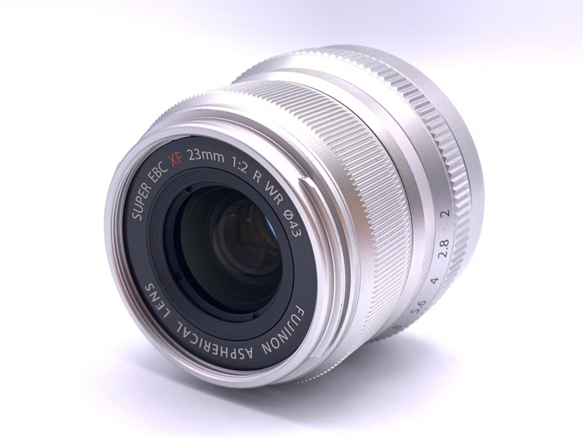 中古：B(並品)】フジフイルム XF23mm F2 R WR シルバー | 2445340026880